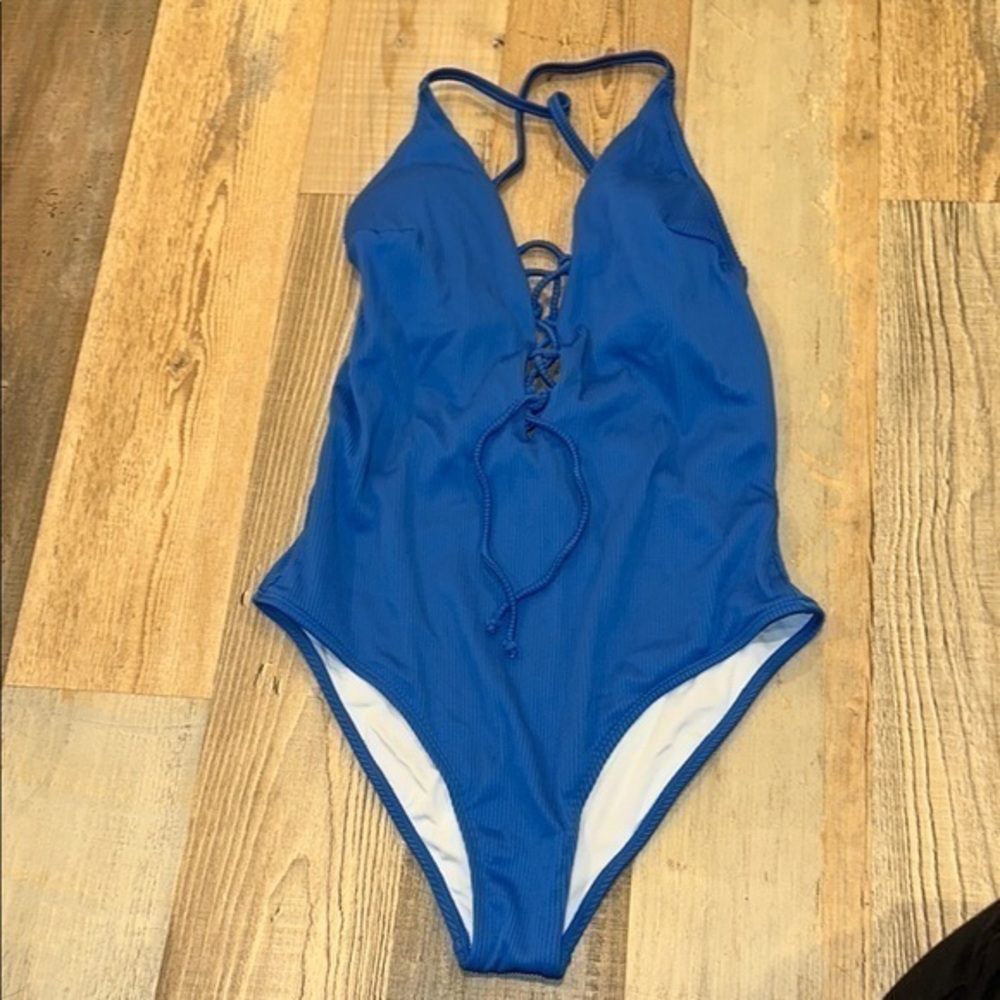 Cupshe blue One-Piece Swimsuit